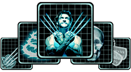 Servizio trofei men - servizio, x-men