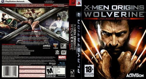 Men origins wolverine - wolverine, ps3